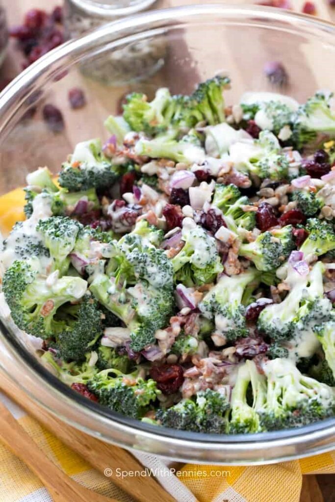 Festive Broccoli Salad