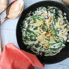 Green Beans with White Wine Cream Sauce