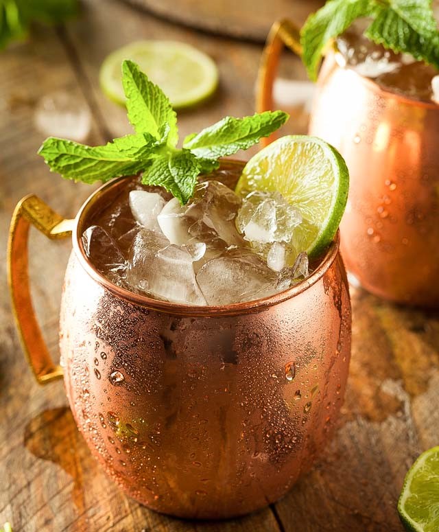 100-Calorie Healthy Moscow Mule