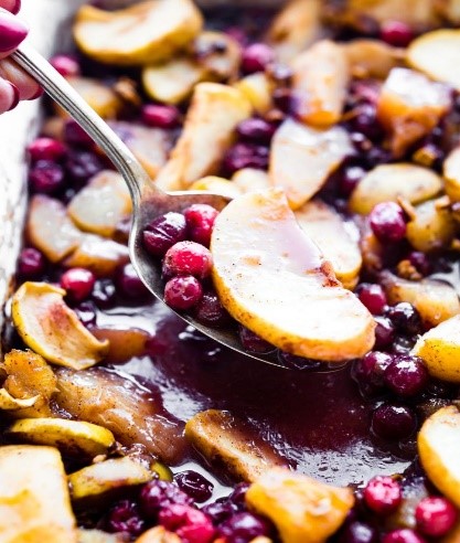 Spiced Fruit and Nut Bake