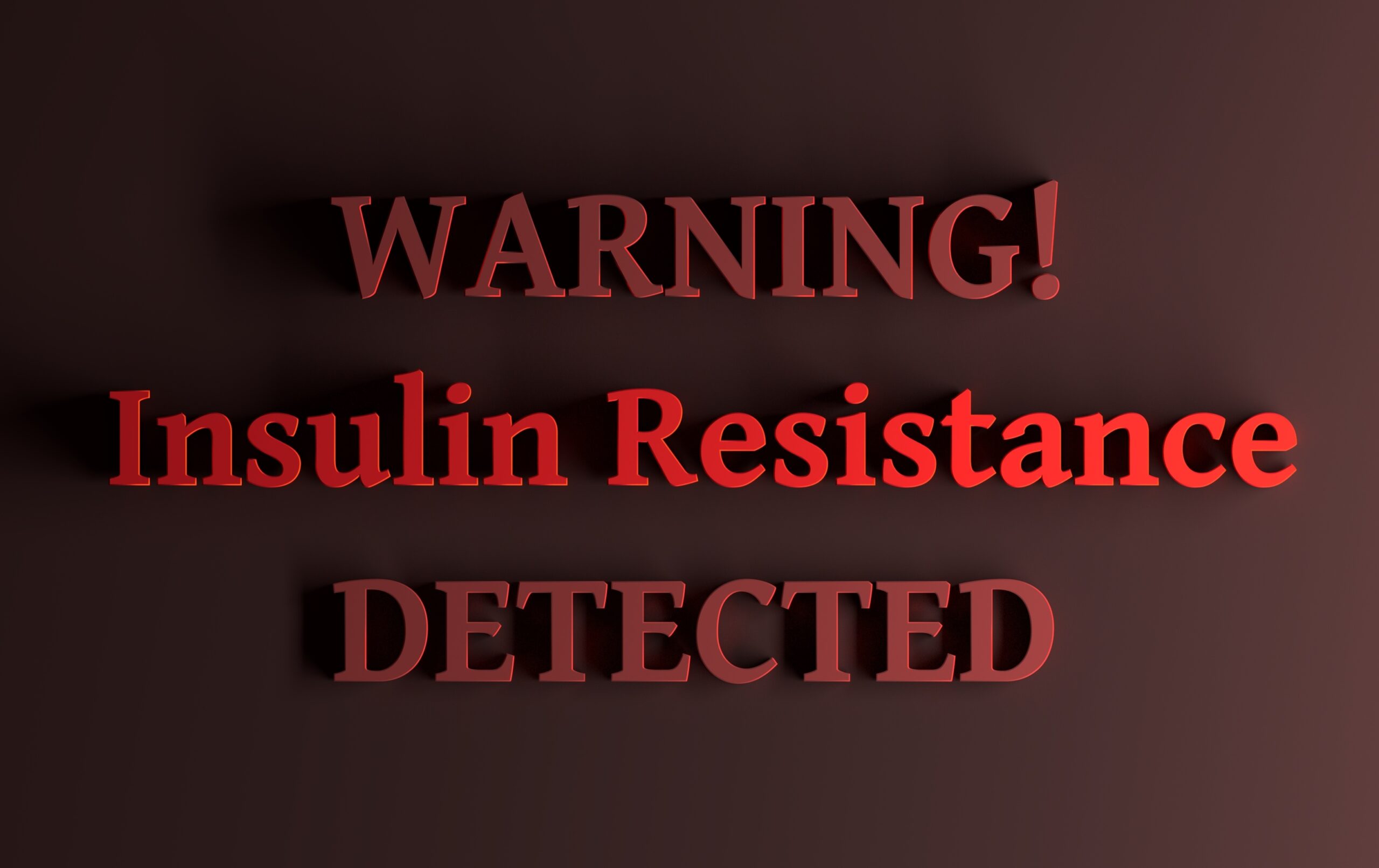 Warning Insulin resistance detected