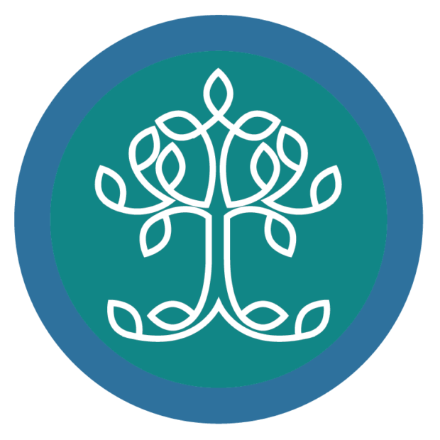 Rezilir Tree Logo Print - clear