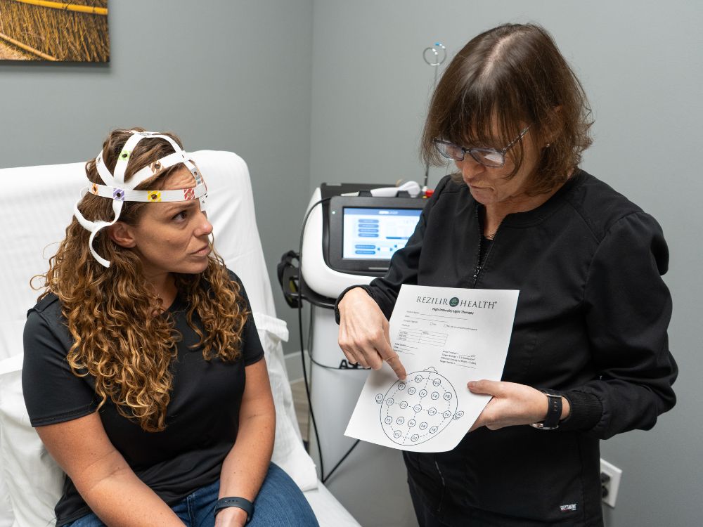 Precision medicine consultation of brain scan