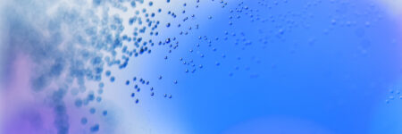 blue bubbled background image