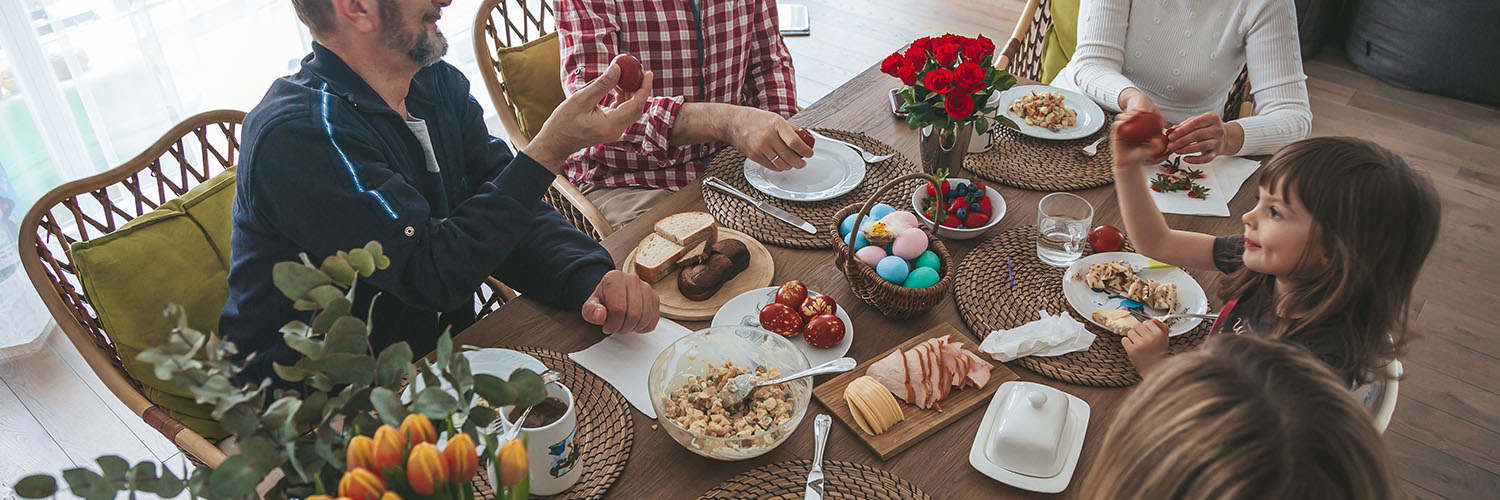 Family Easter breakfast