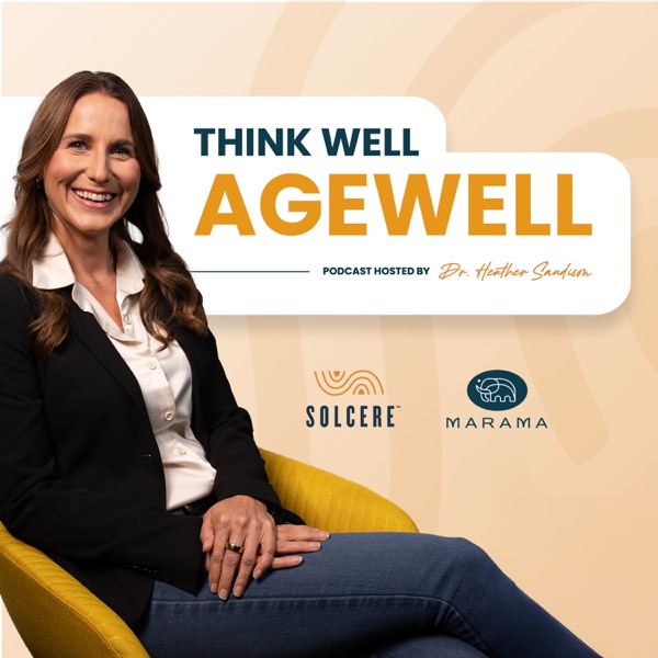 Dr. Heather Sandison seated in a yellow chair