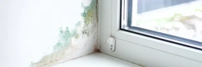 Mold Spreading on Wall Around Window Frame
